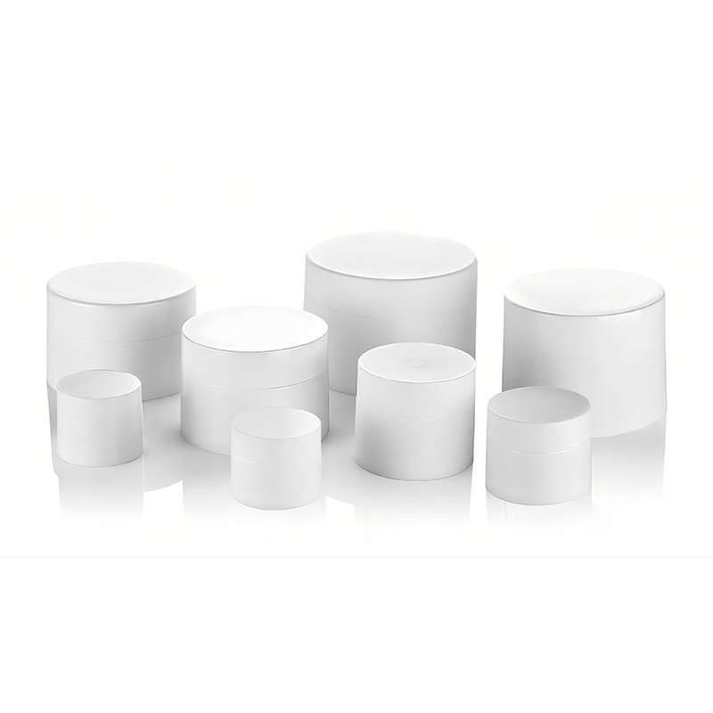 Plast flad base PP cremekrukke