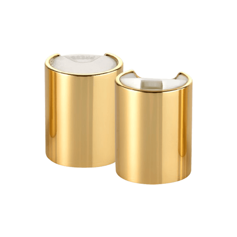 Aluminiumsskivedæksel til lotion