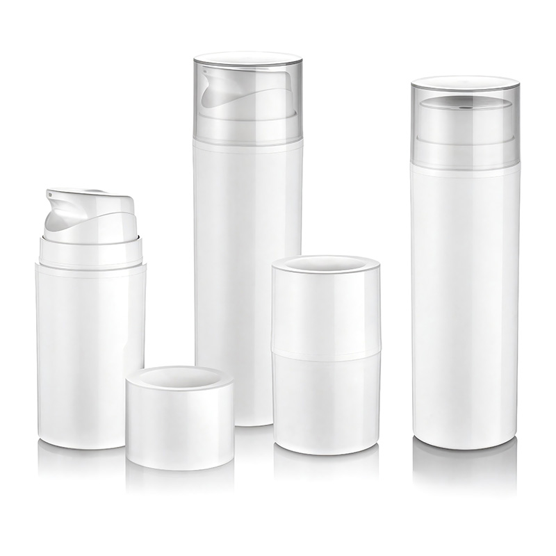 Airless plastikflaske i fuld størrelse