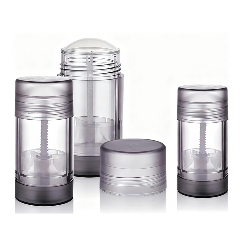 Gennemsigtig plastik Deodorant Stick-beholder
